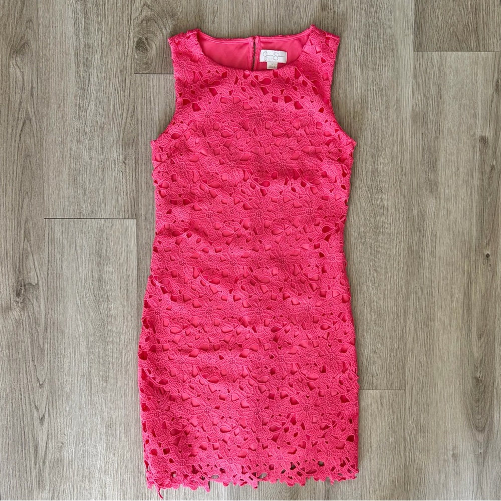 Jessica Simpson Pink Sheath Dress